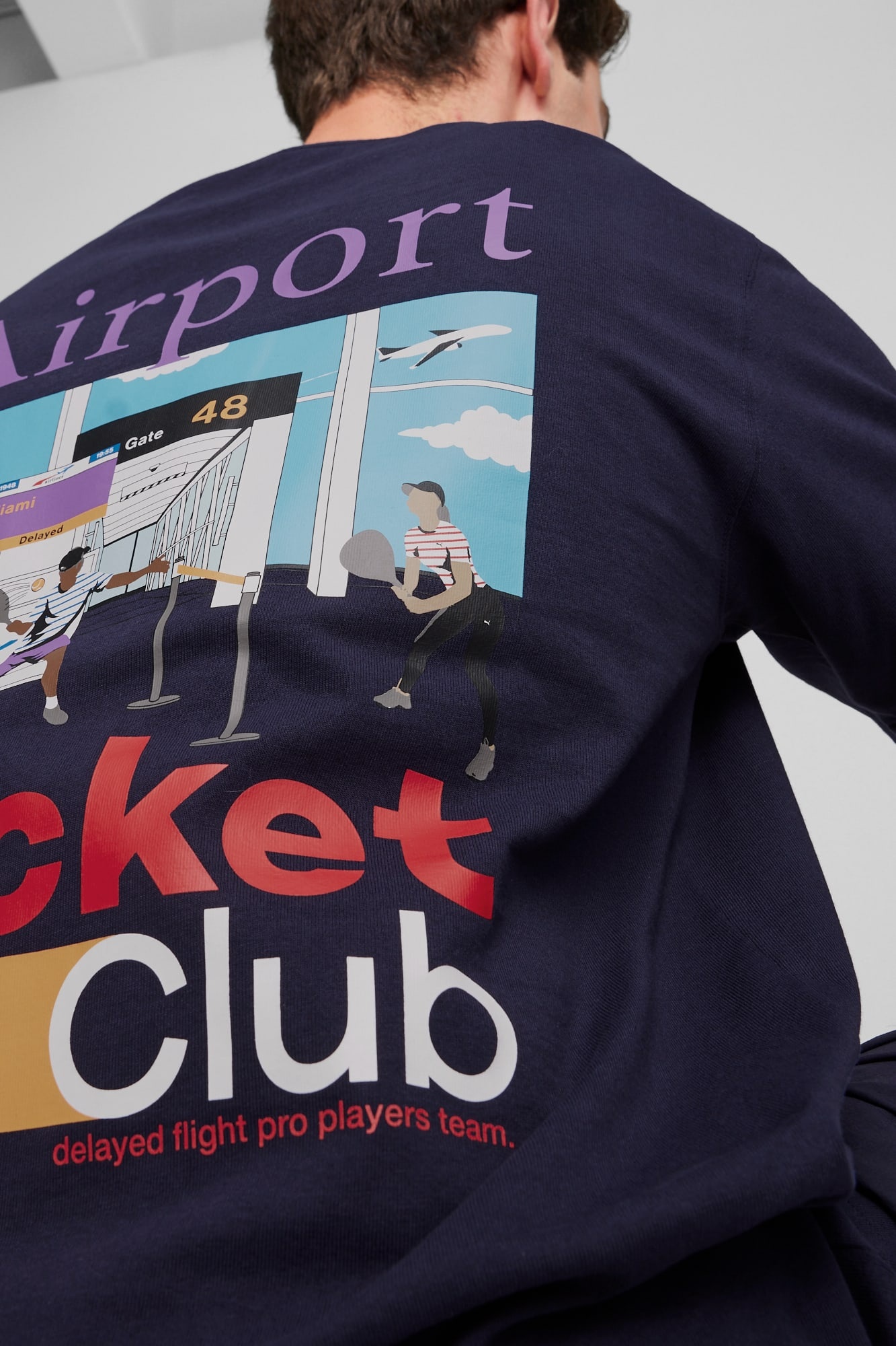 House of Graphics Airport Racket Club Men's Tee - 6