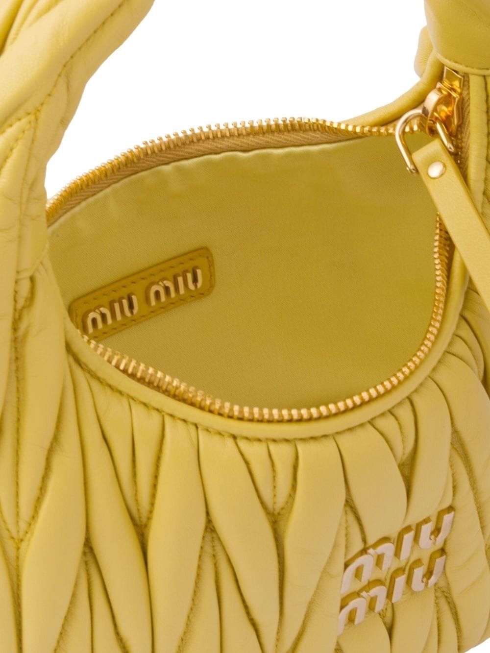 Miu Wander matelassé mini shoulder bag - 6