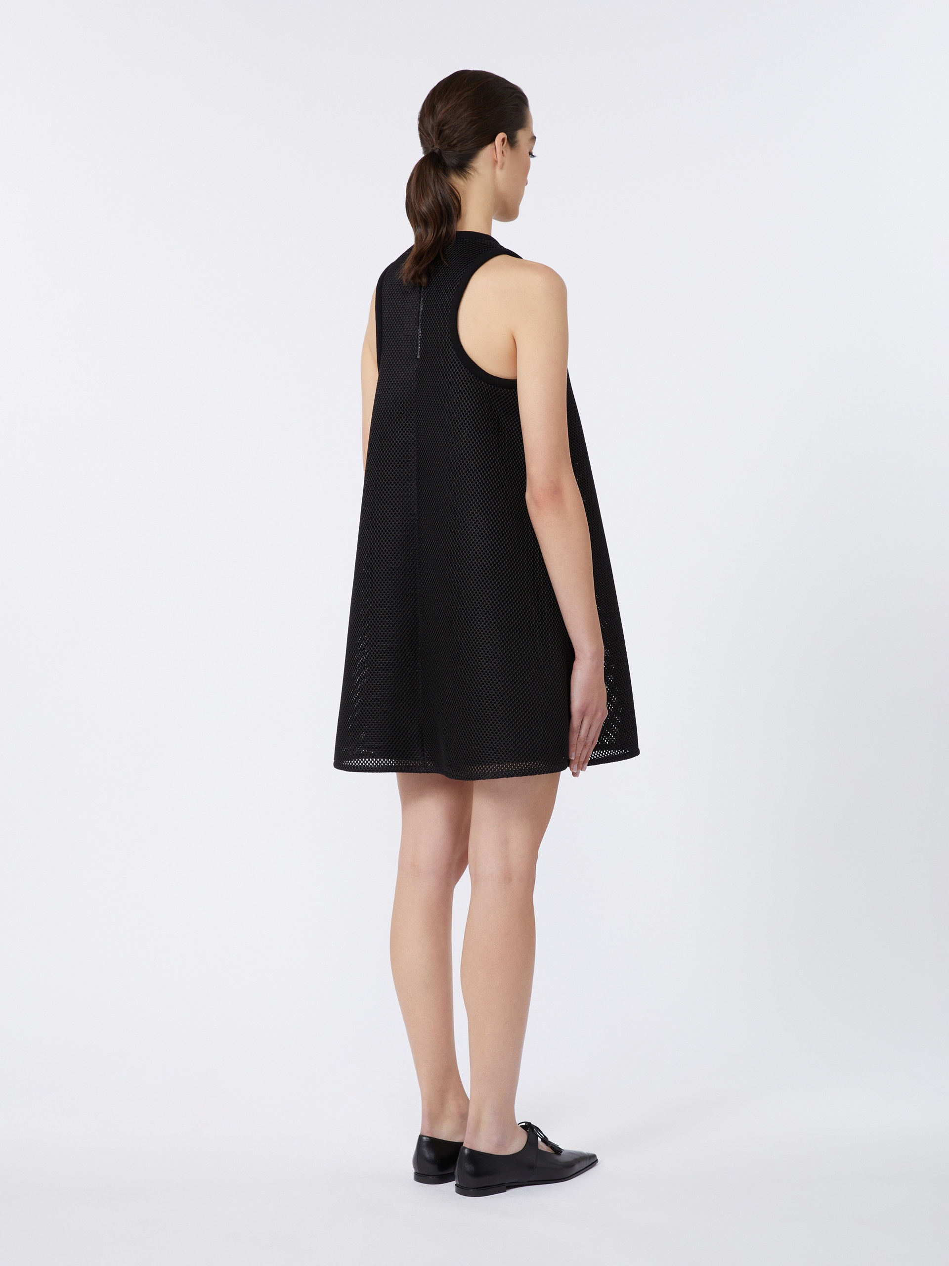 DIDONE Flared technical mesh dress - 4