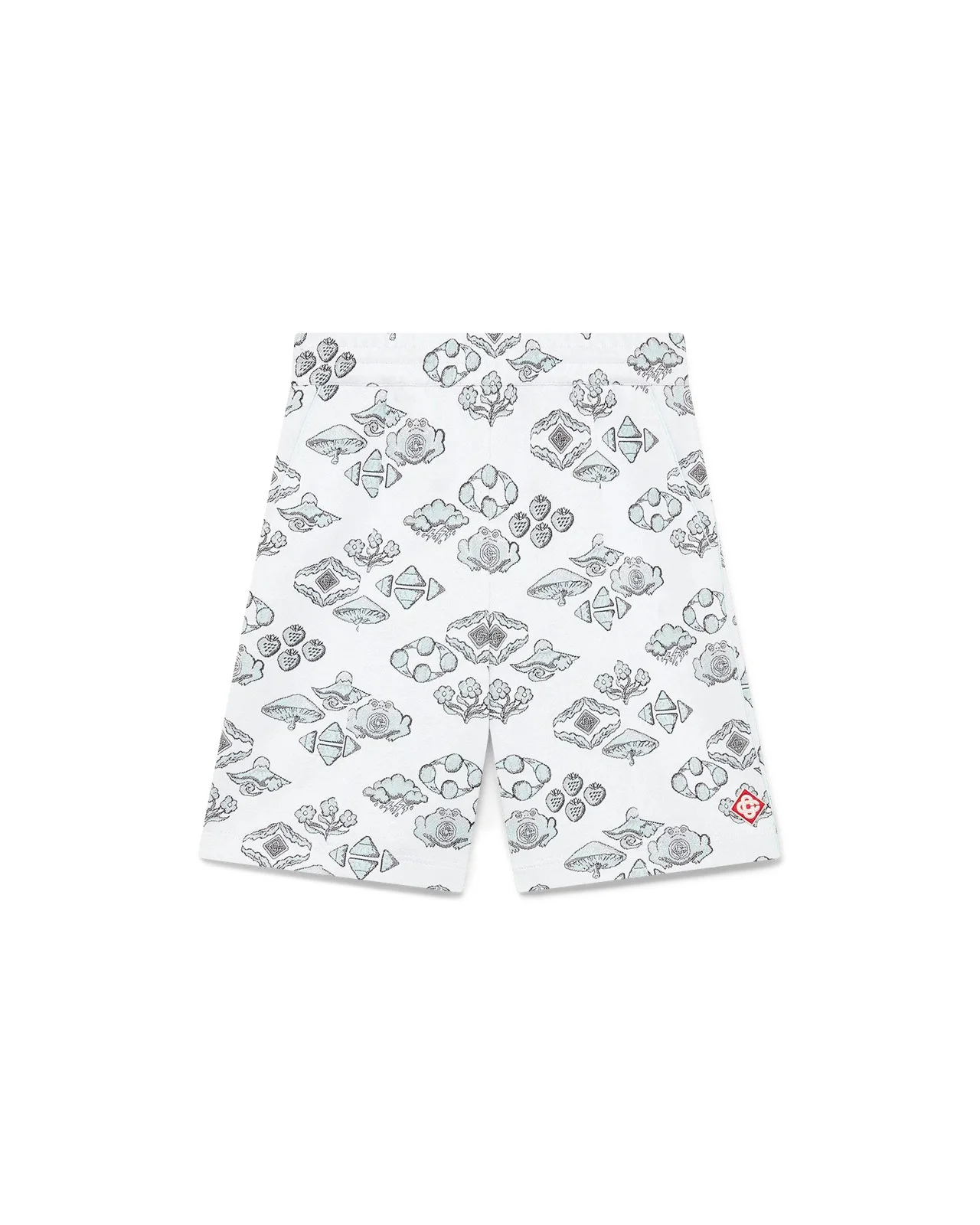 Jacquard Motif Track Shorts | Casablanca Paris - 1