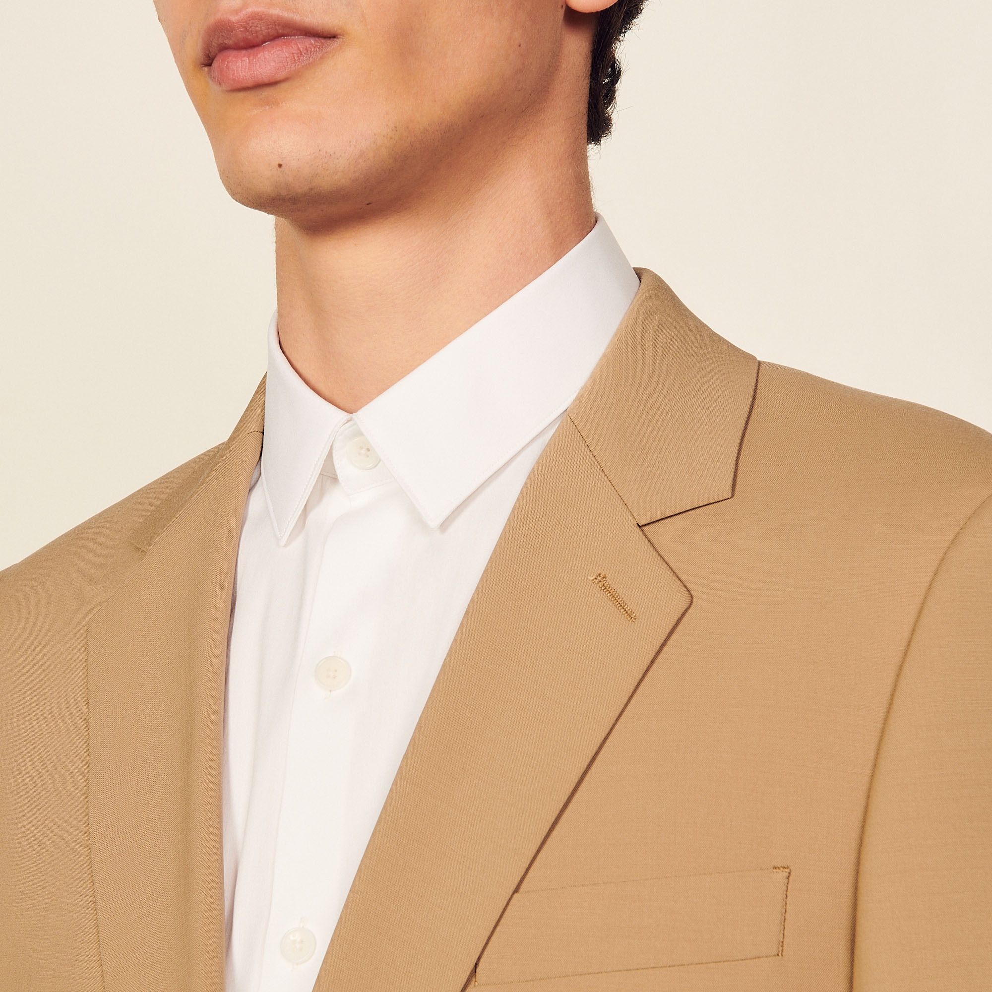 Virgin wool suit jacket - 5
