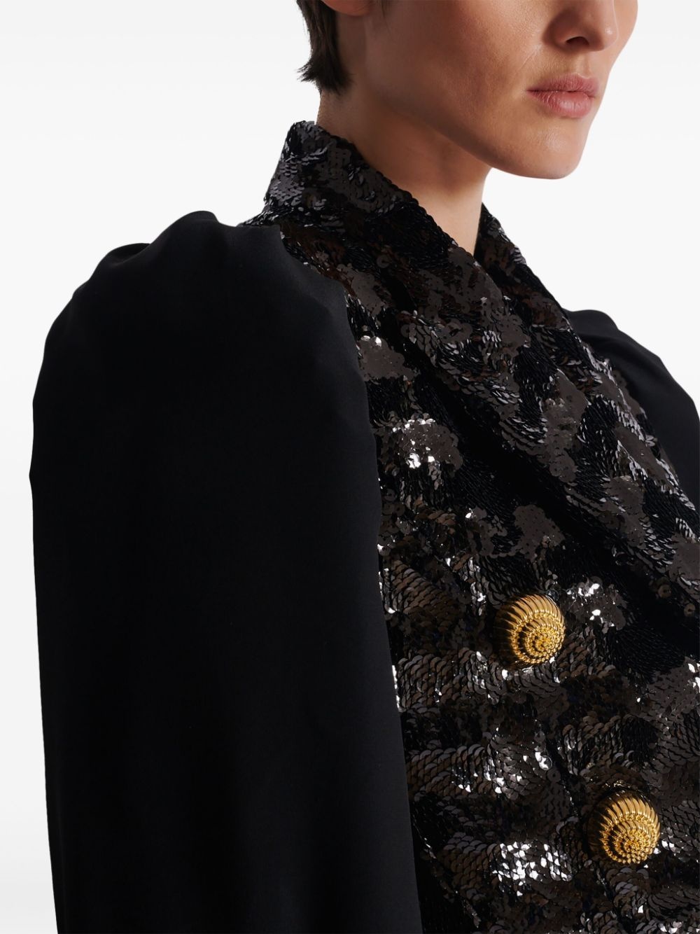 sequined blazer - 6