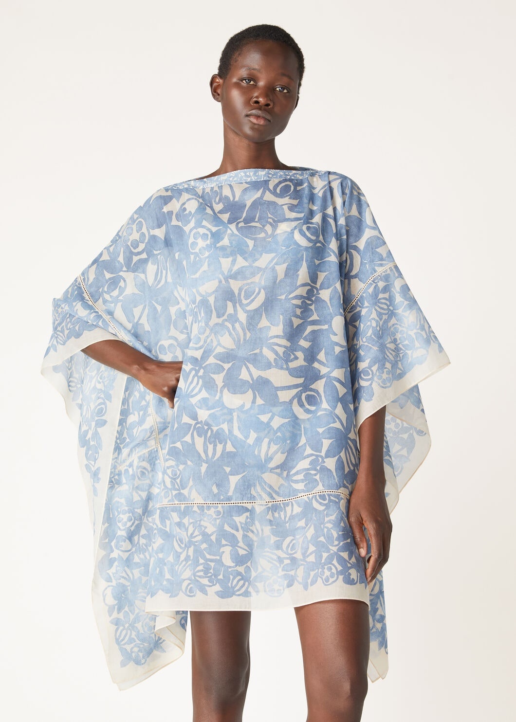 Provence Garden Poncho - 2