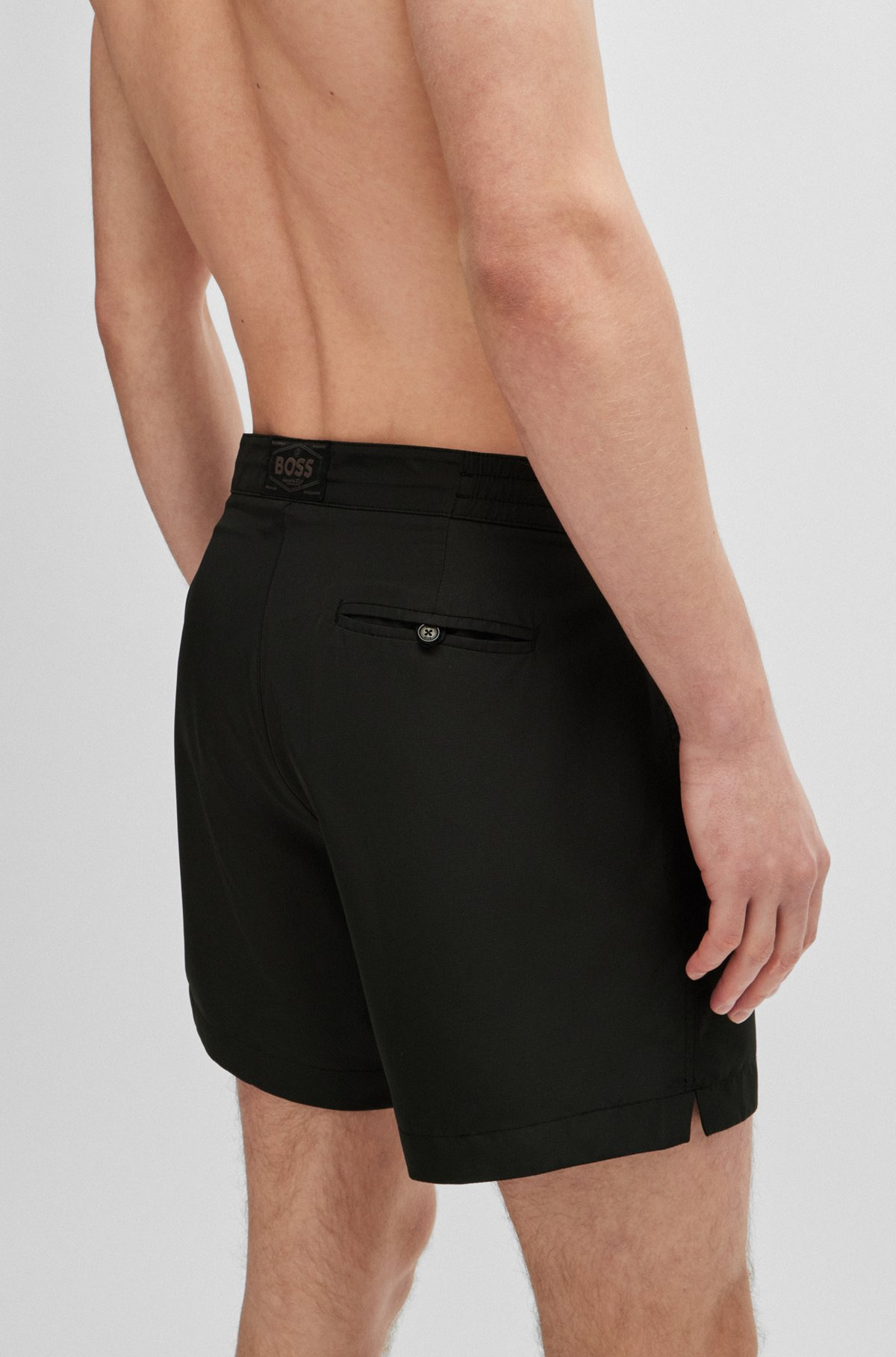 LOGO-TRIMMED SWIM SHORTS IN QUICK-DRY RIPSTOP FABRIC - 3