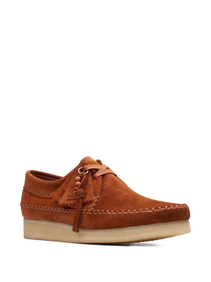Clarks Originals Weaver "Ginger Suede" derby shoes outlook