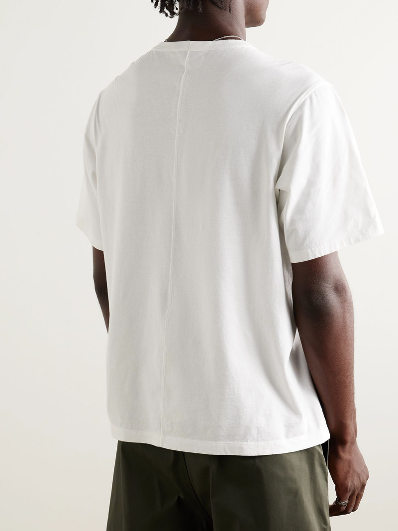 Brad Cotton-Jersey T-Shirt White 3