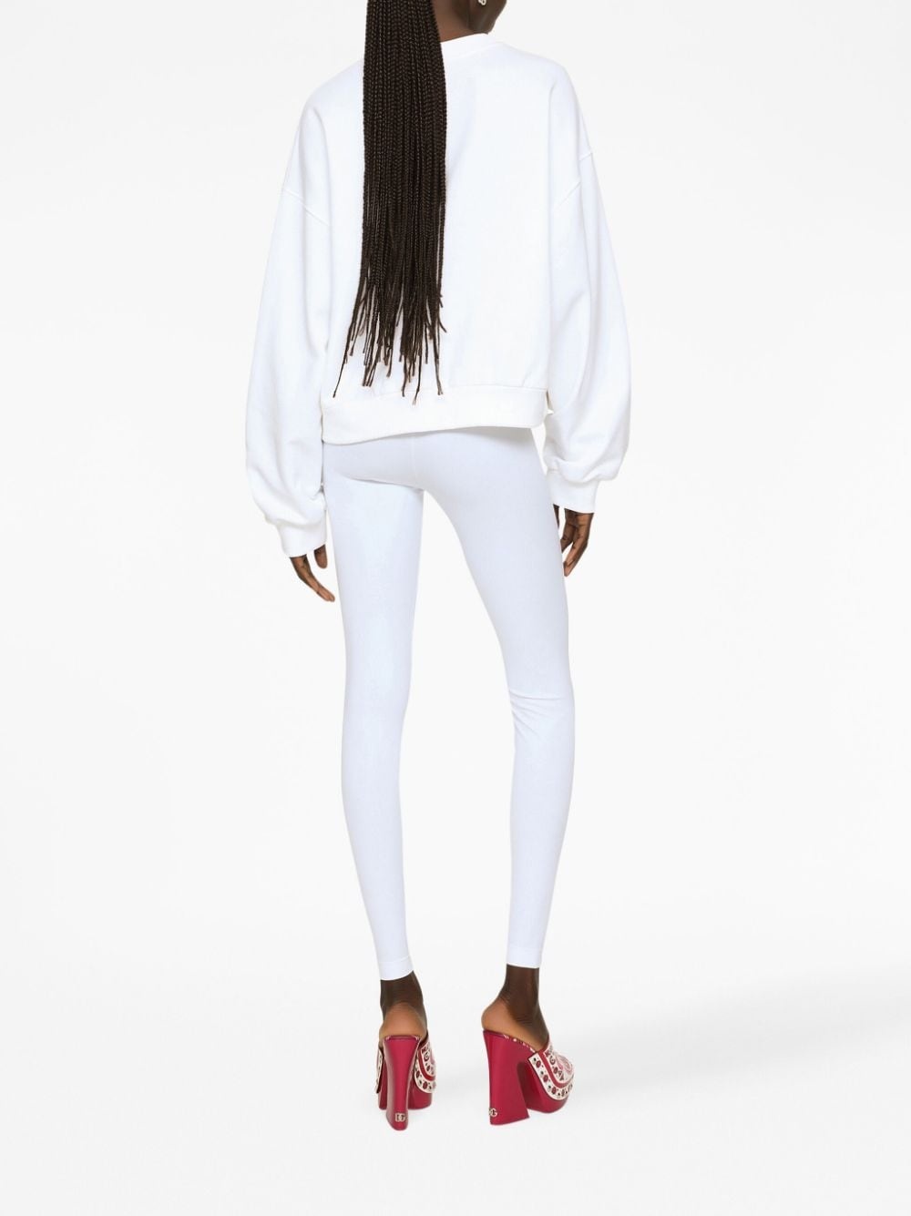 logo-print sweatshirt - 4