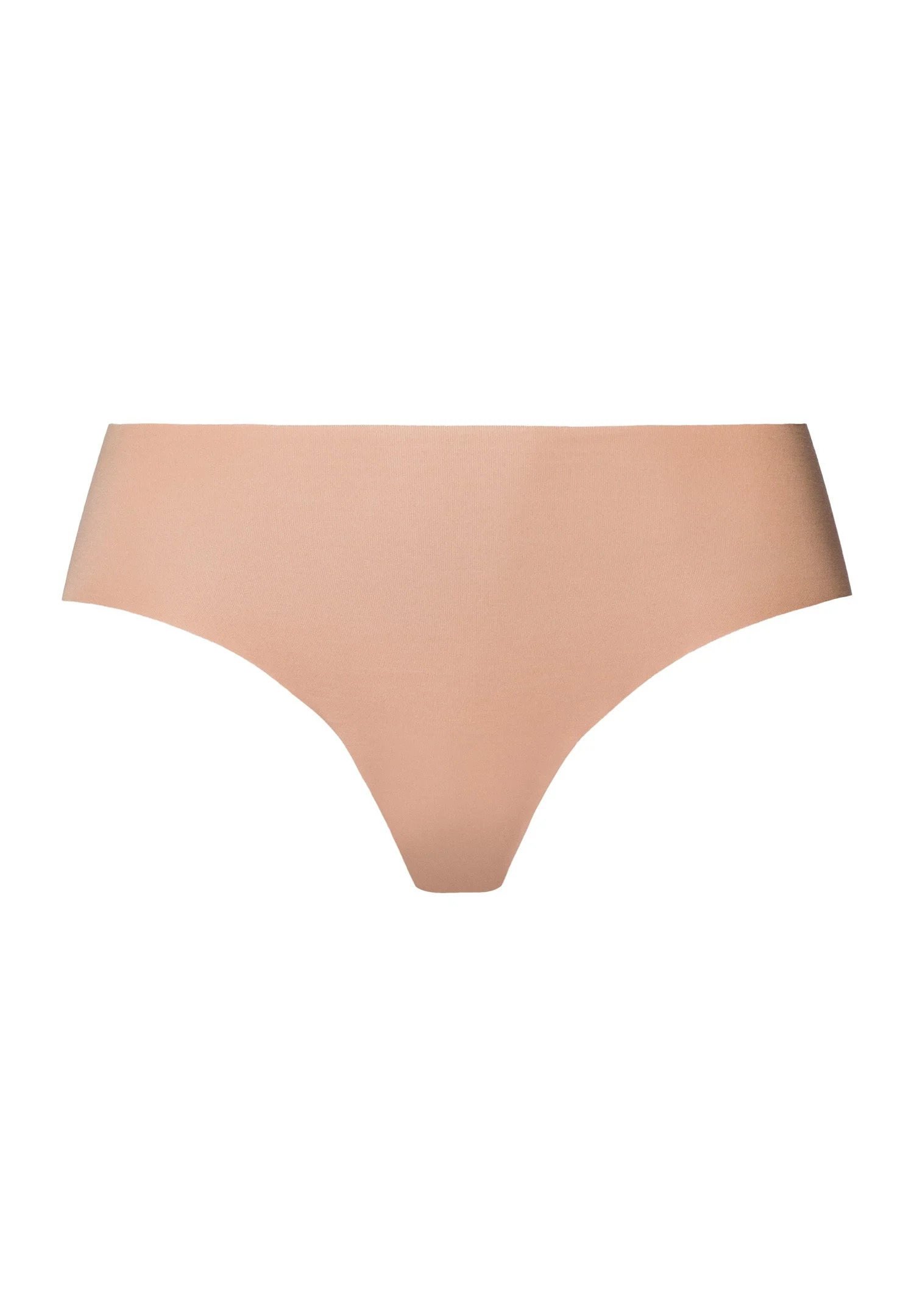 Invisible Cotton Cotton Blend High Cut Brief - 1