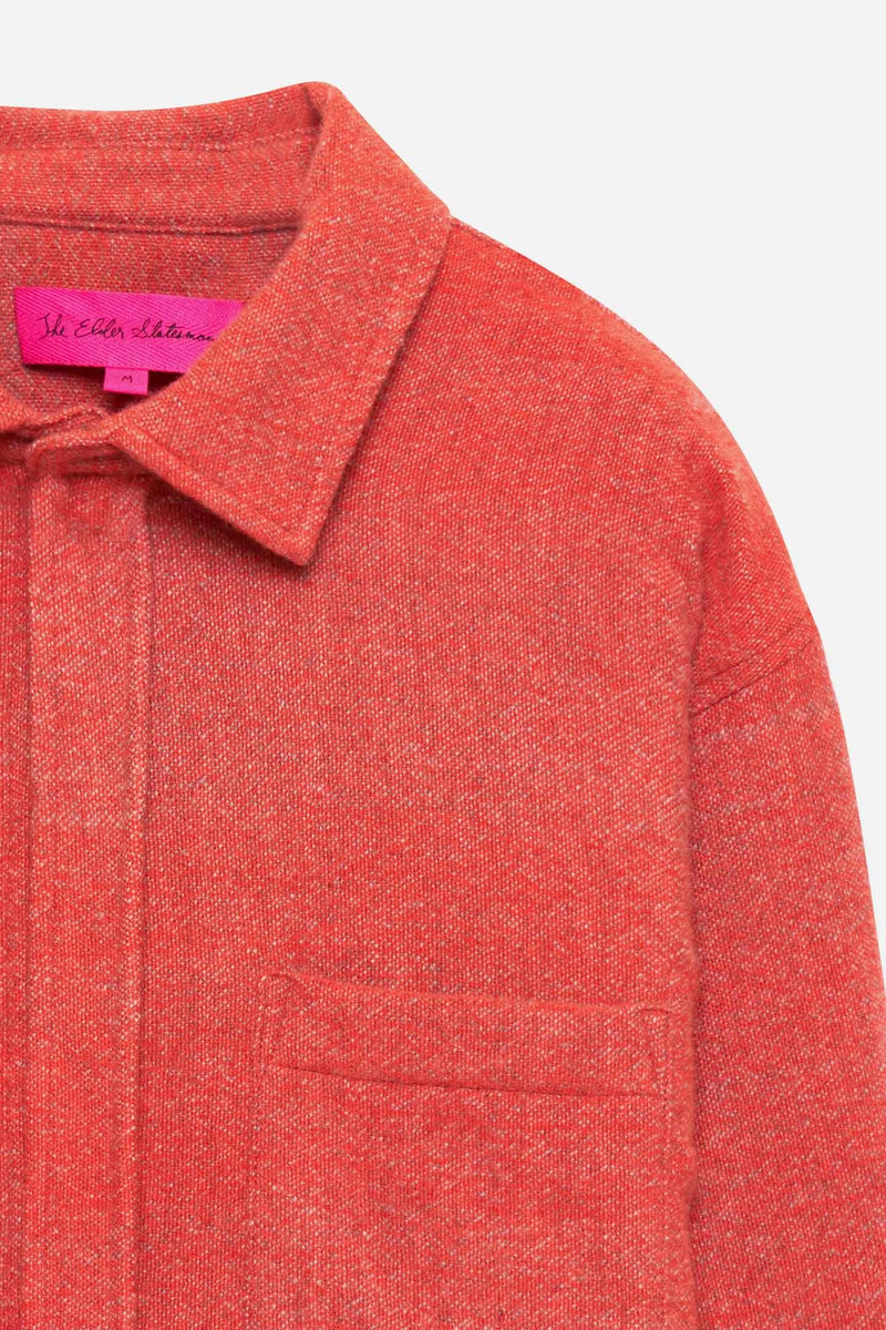 BLANKET STRIPE OVERSHIRT 5