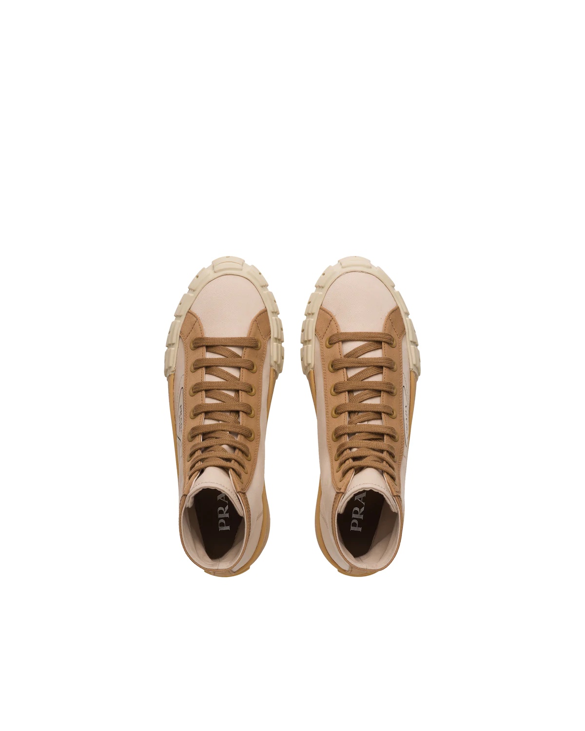 Gabardine high-top sneakers - 2