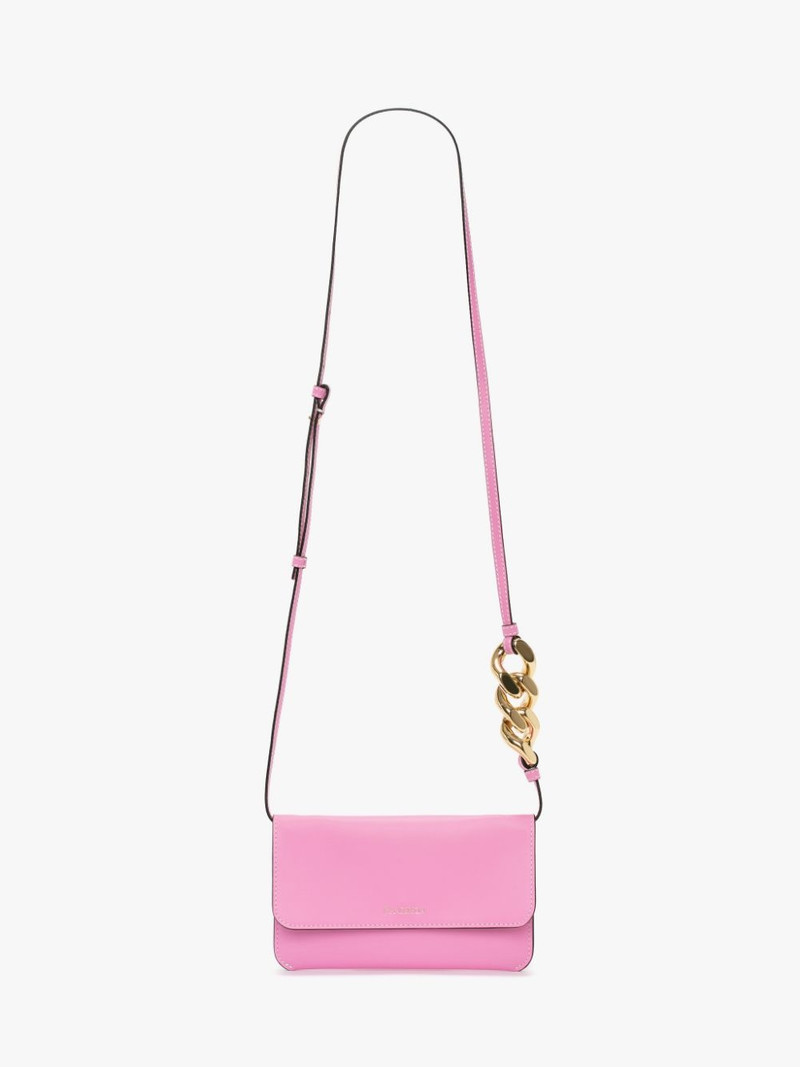 LEATHER PHONE CHAIN POUCH 1