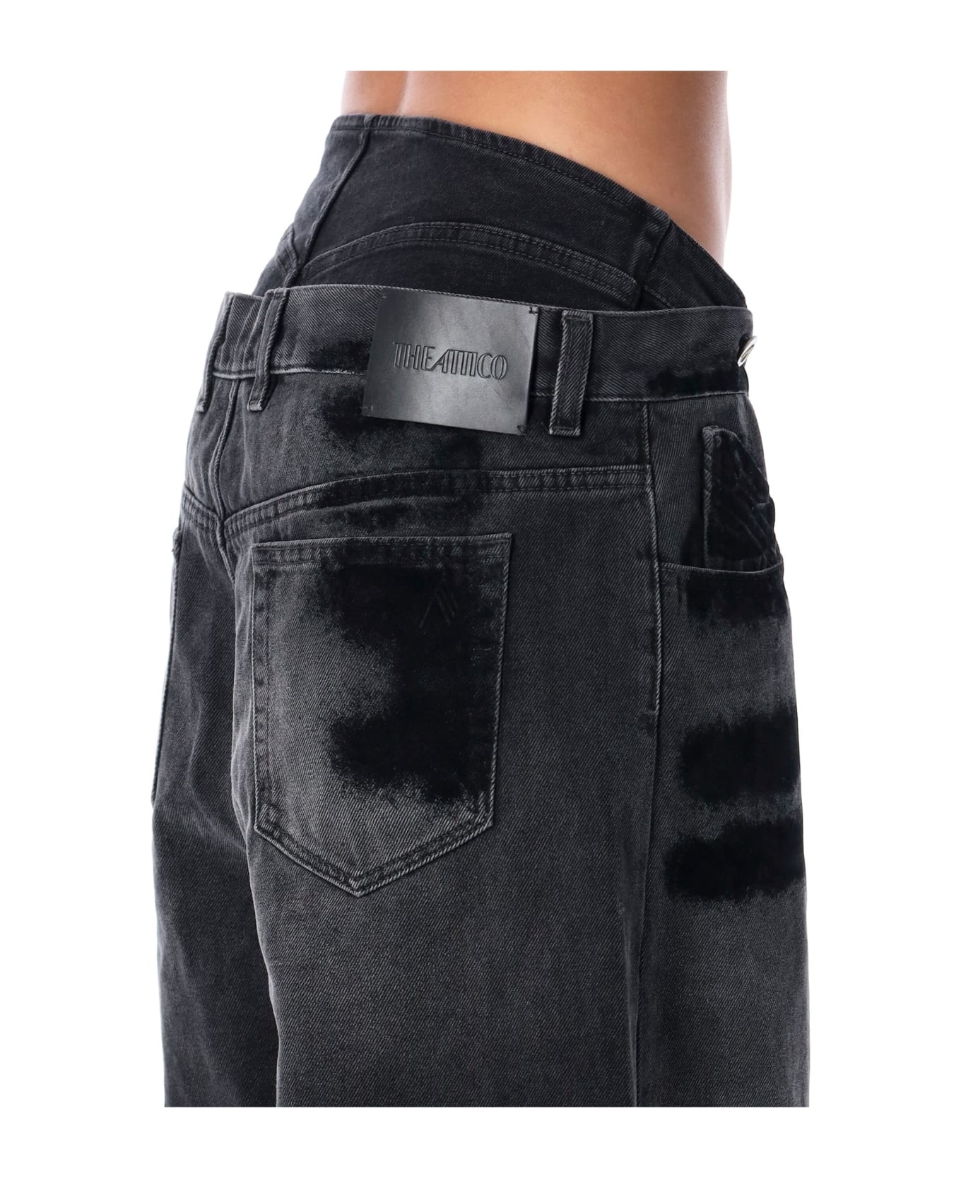 Double Waist Jeans - 3