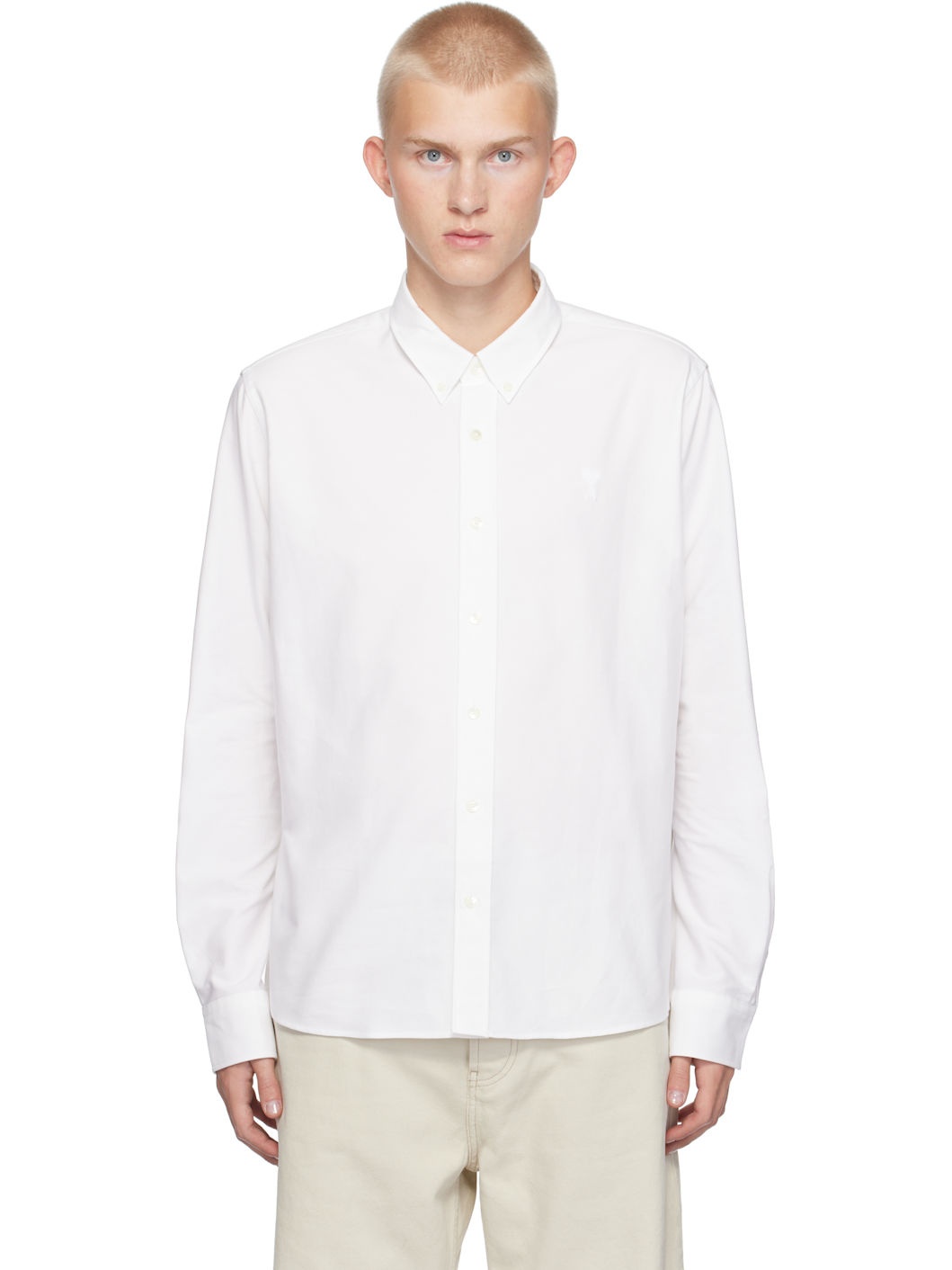 White Ami de Coeur Classic Shirt - 1