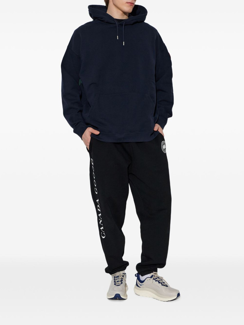Canada Goose logo-patch hoodie outlook