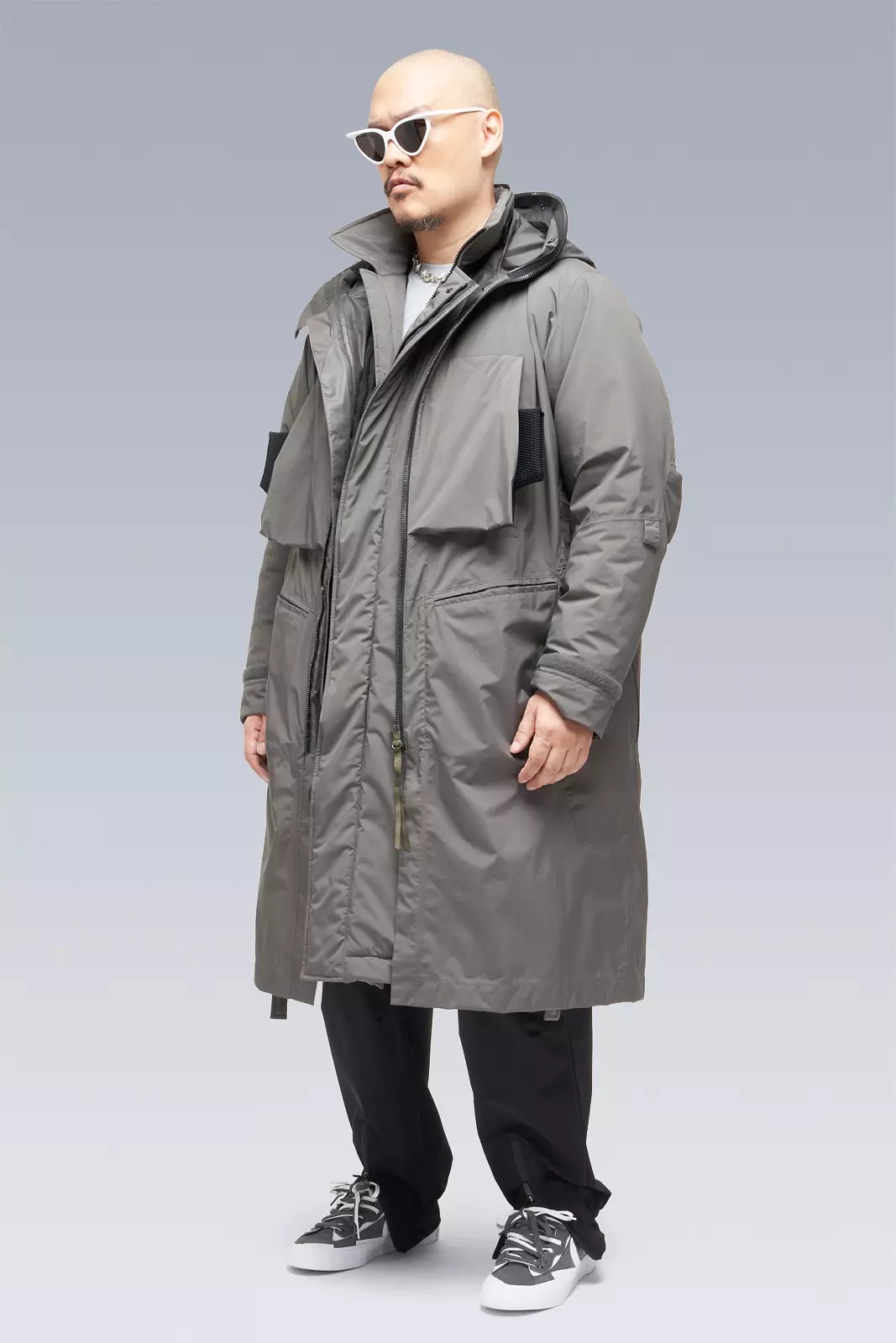 J93-GTPL 2L Gore-Tex Paclite Plus Parka Backer Gray - 3