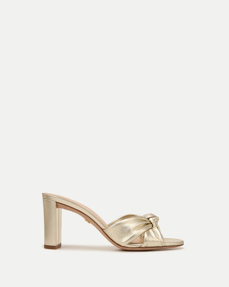 GANITA KNOT-FRONT SANDAL - 1