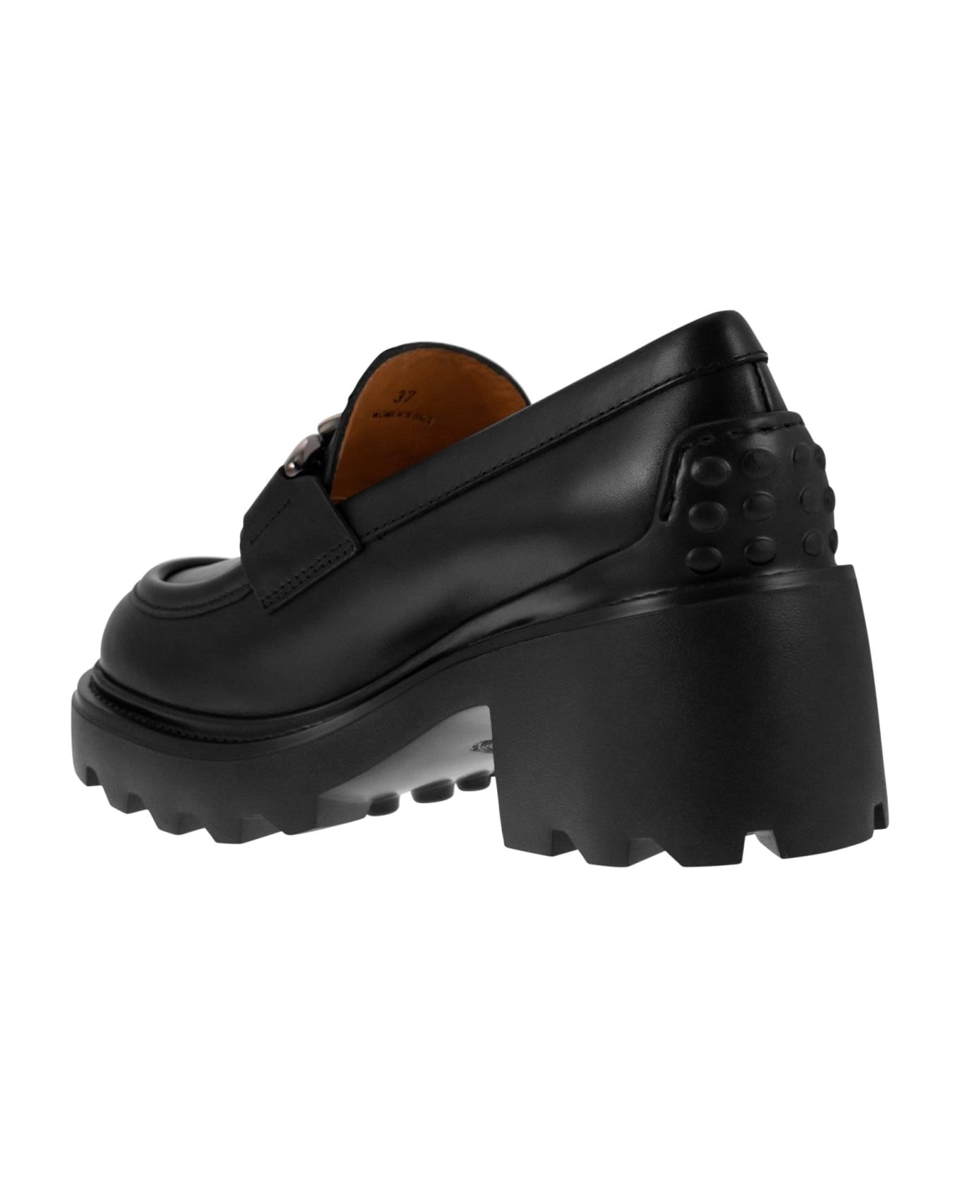 High Leather Loafer - 3