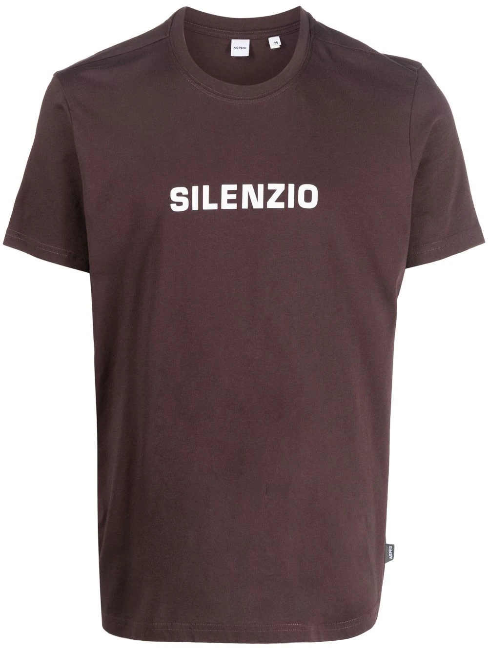 'Silenzio' short-sleeve T-shirt - 1