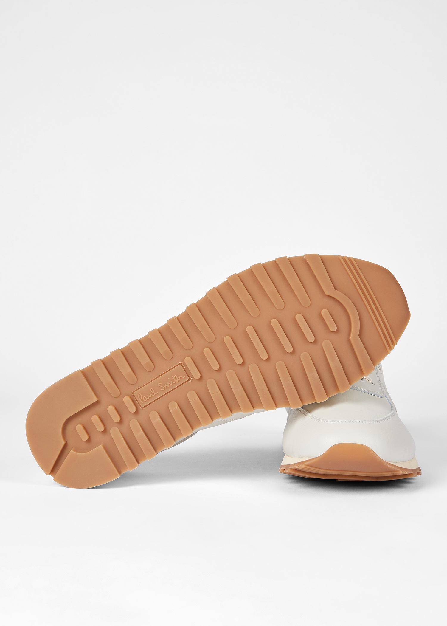Ecru Leather 'Velo' Trainers - 2