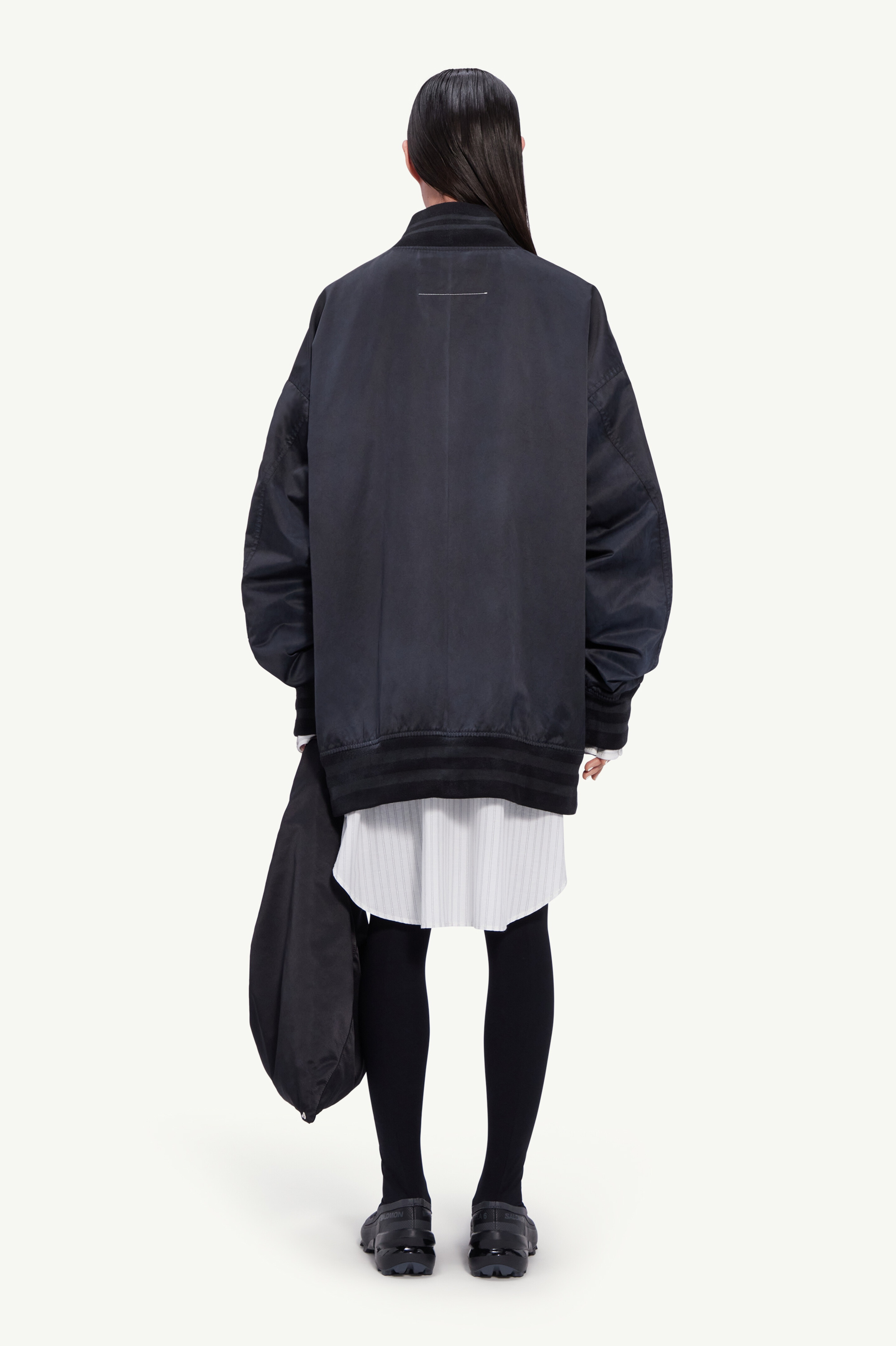 Oversized varsity jacket - 4