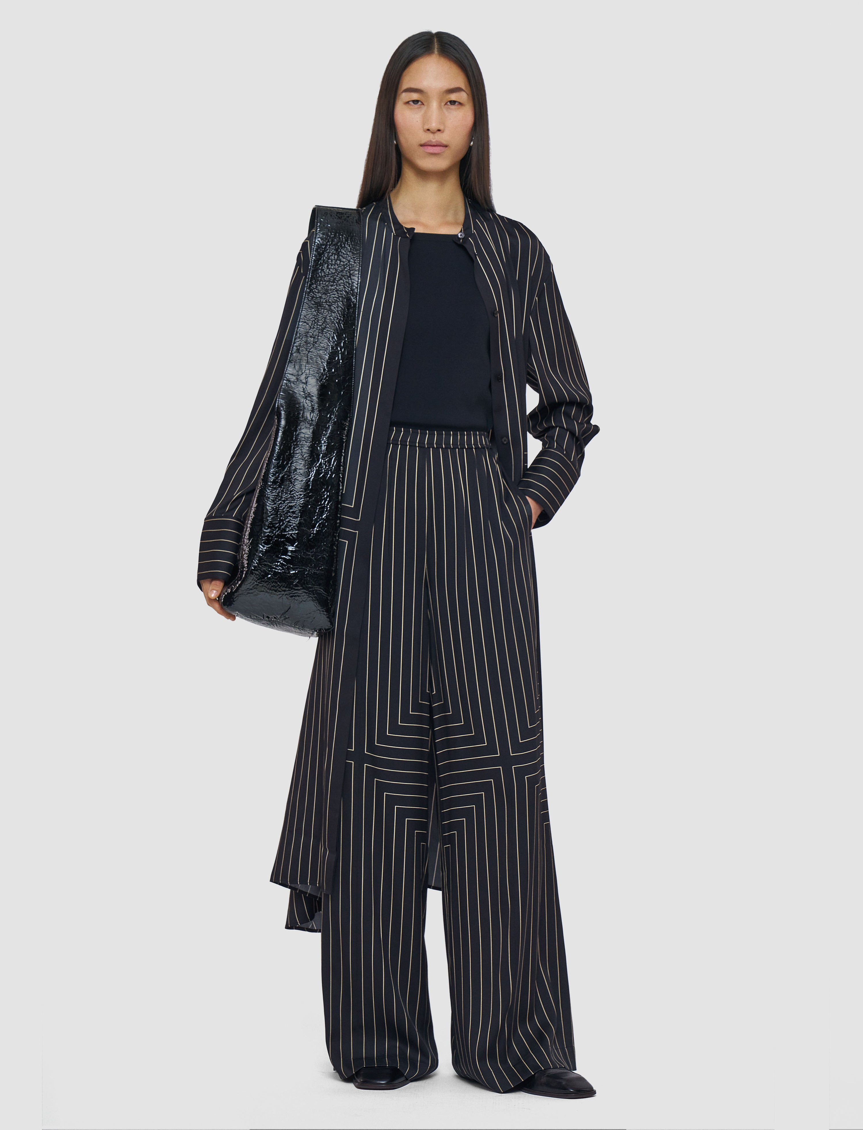 Orlana Geometric Print Silk Dress - 3