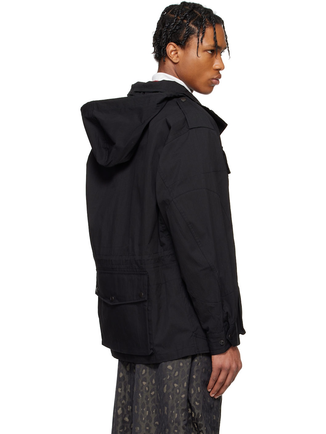 Black Field Coat - 3