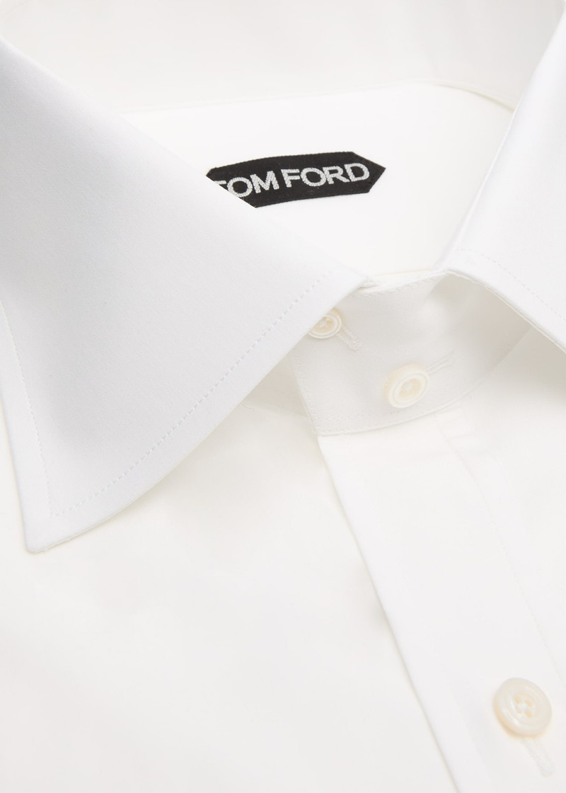 TOM FORD Men's Classic-Fit Cotton Dress Shirt outlook
