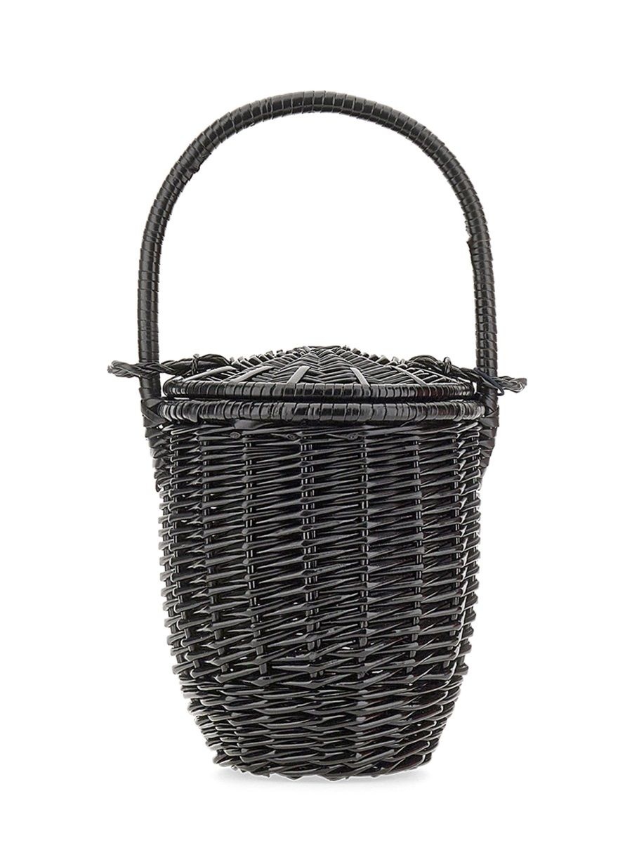 トートバッグ PATOU SS25 BORSA A SECCHIELLO IN VIMINI (AC003 0043102V) Patou | Borsa a secchiello in vimini