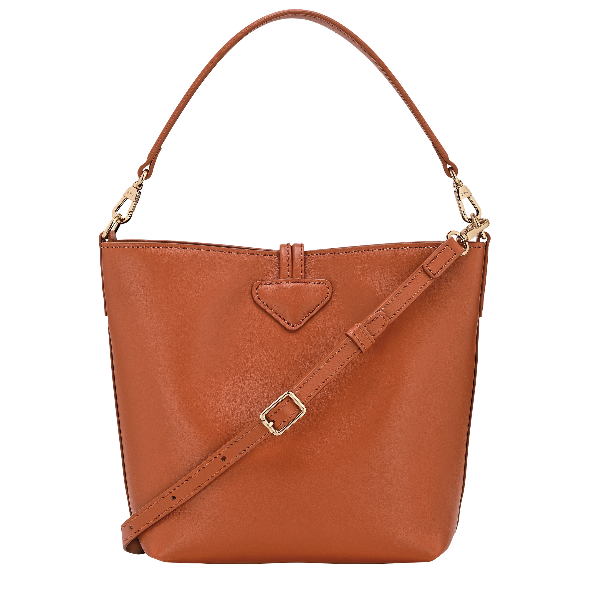 Le Roseau XS Bucket bag Bark - Leather - 3