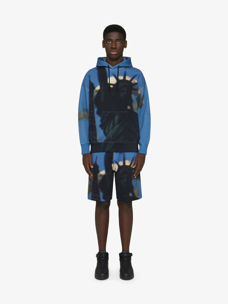 Givenchy SLIM FIT GIVENCHY HOODIE IN JERSEY outlook