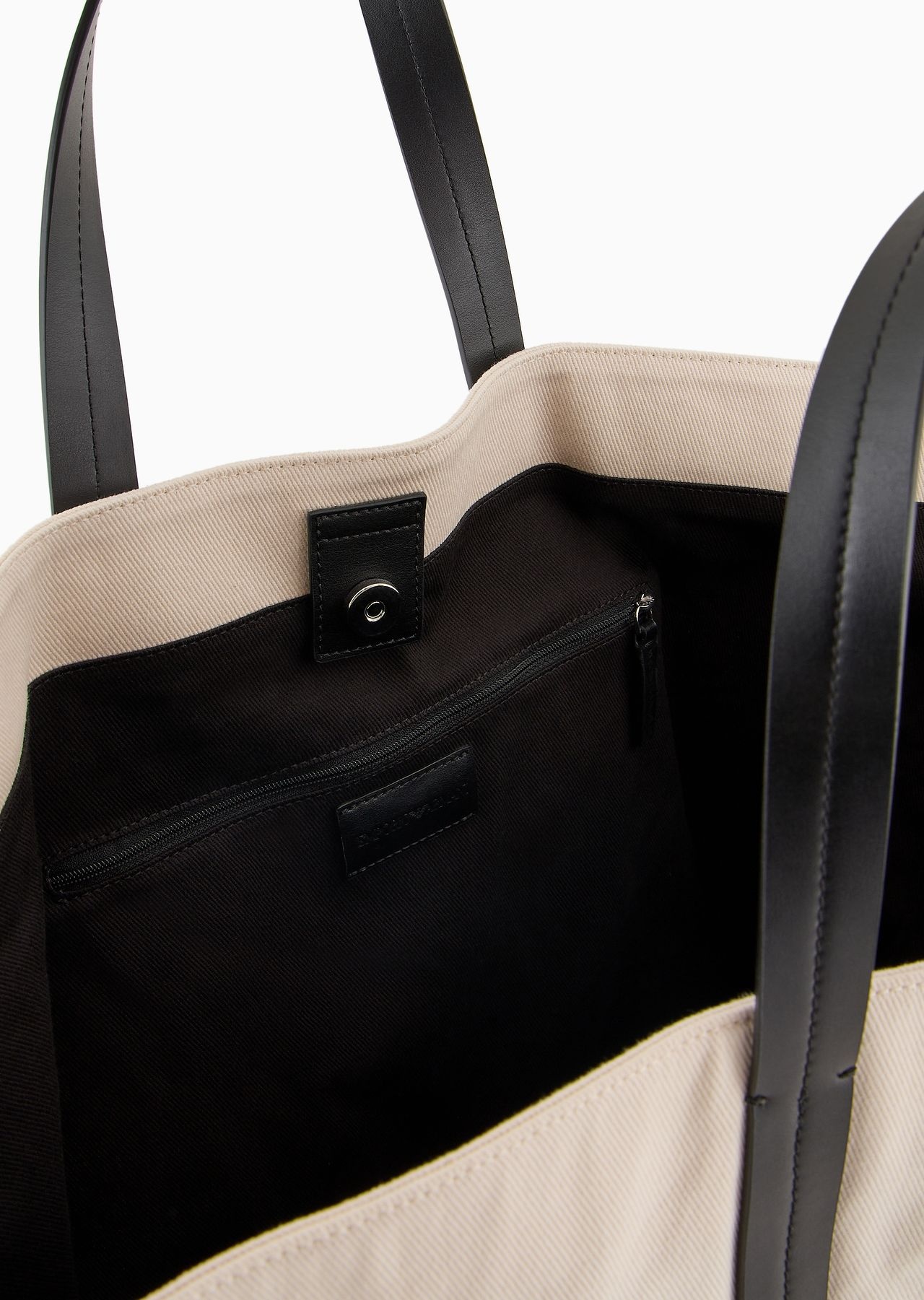 Canvas shopper bag with shoulder strap - 4