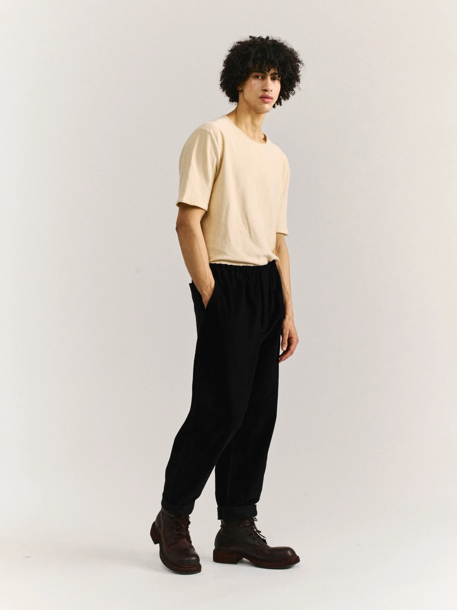 JOG AH PANT - SOFTY - BLACK - 1