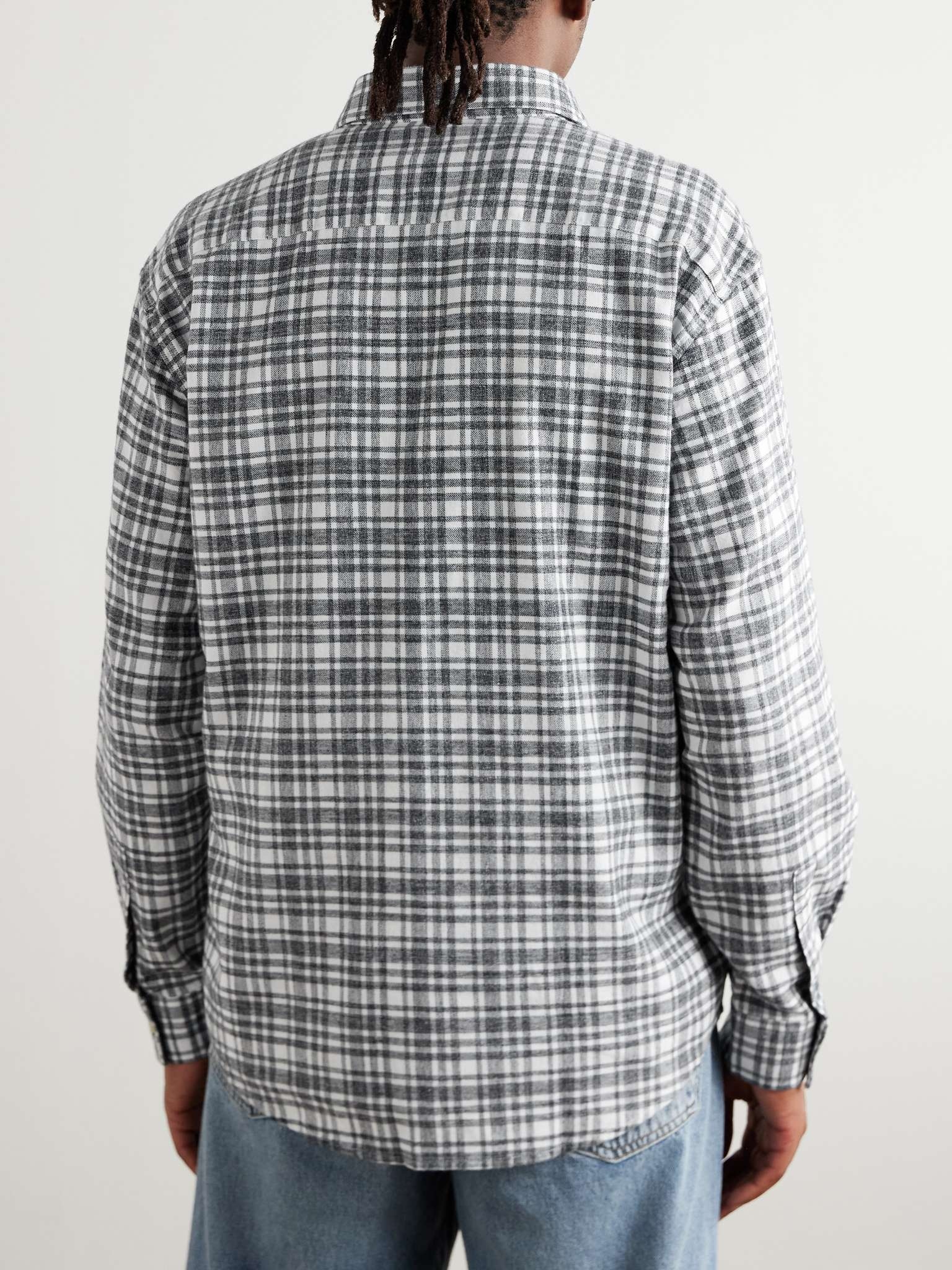 Deon 5465 Checked Organic Cotton-Flannel Shirt - 3