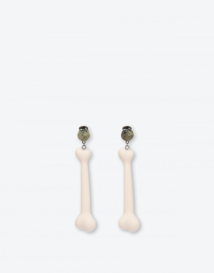 MOSCHINO X THE FLINTSTONES™ BONES EARRINGS - 1