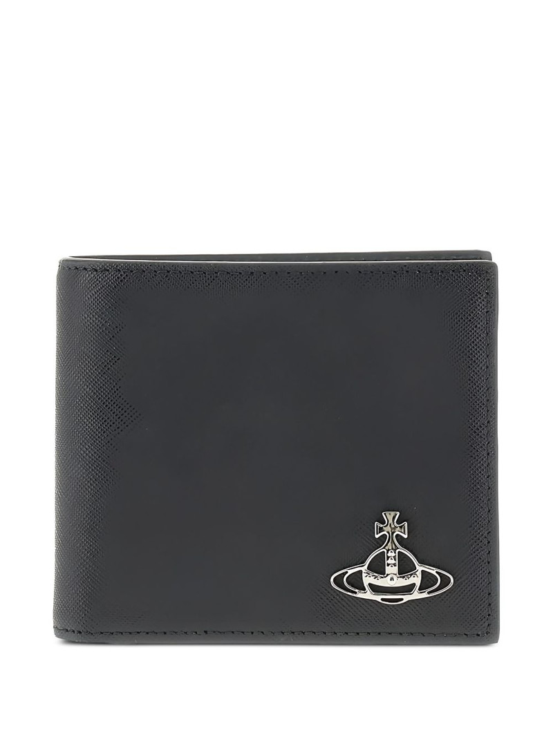 Kent logo-embellished bifold wallet 1