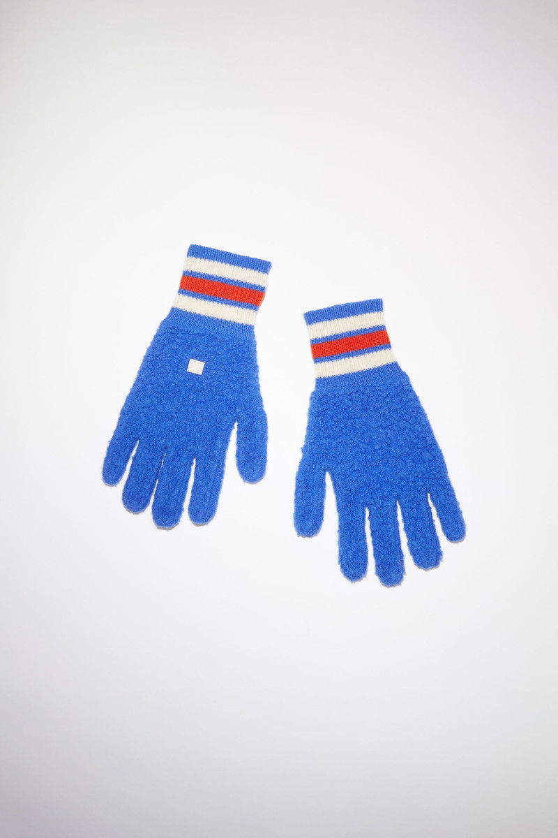 Terry face gloves - Sapphire blue/multi 1