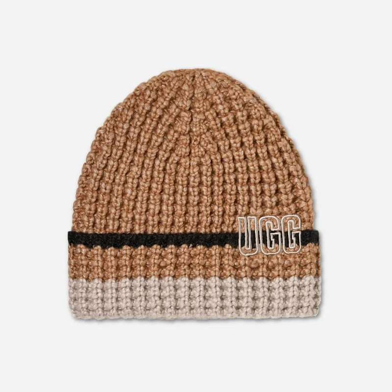 ® Men's Waffle Stripe Beanie - 1