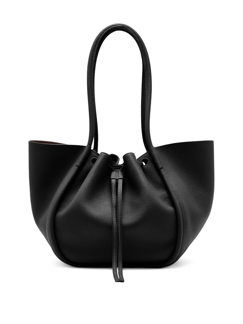 large Ruched tote bag - 4