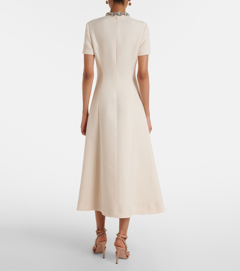 Crepe Couture embellished midi dress 5