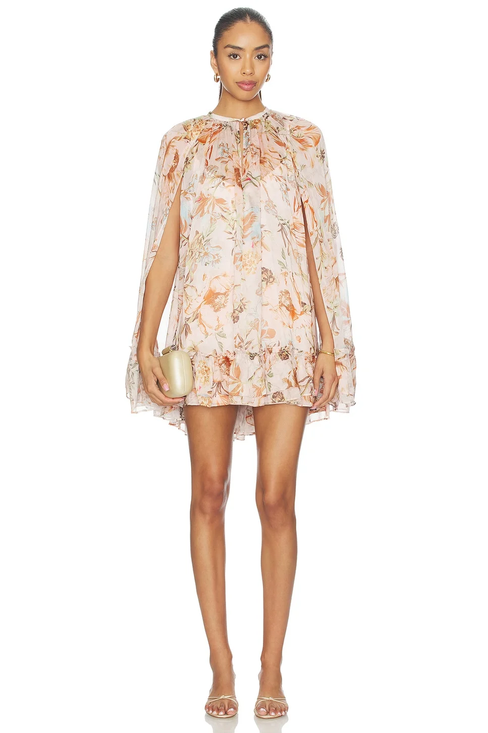Mini Dress Cape - 1