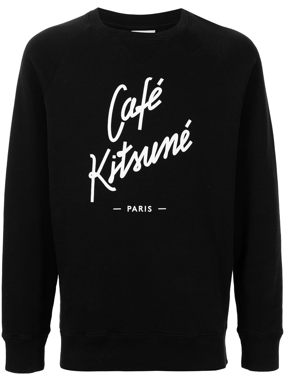 logo print crew-neck sweatshirt - 1