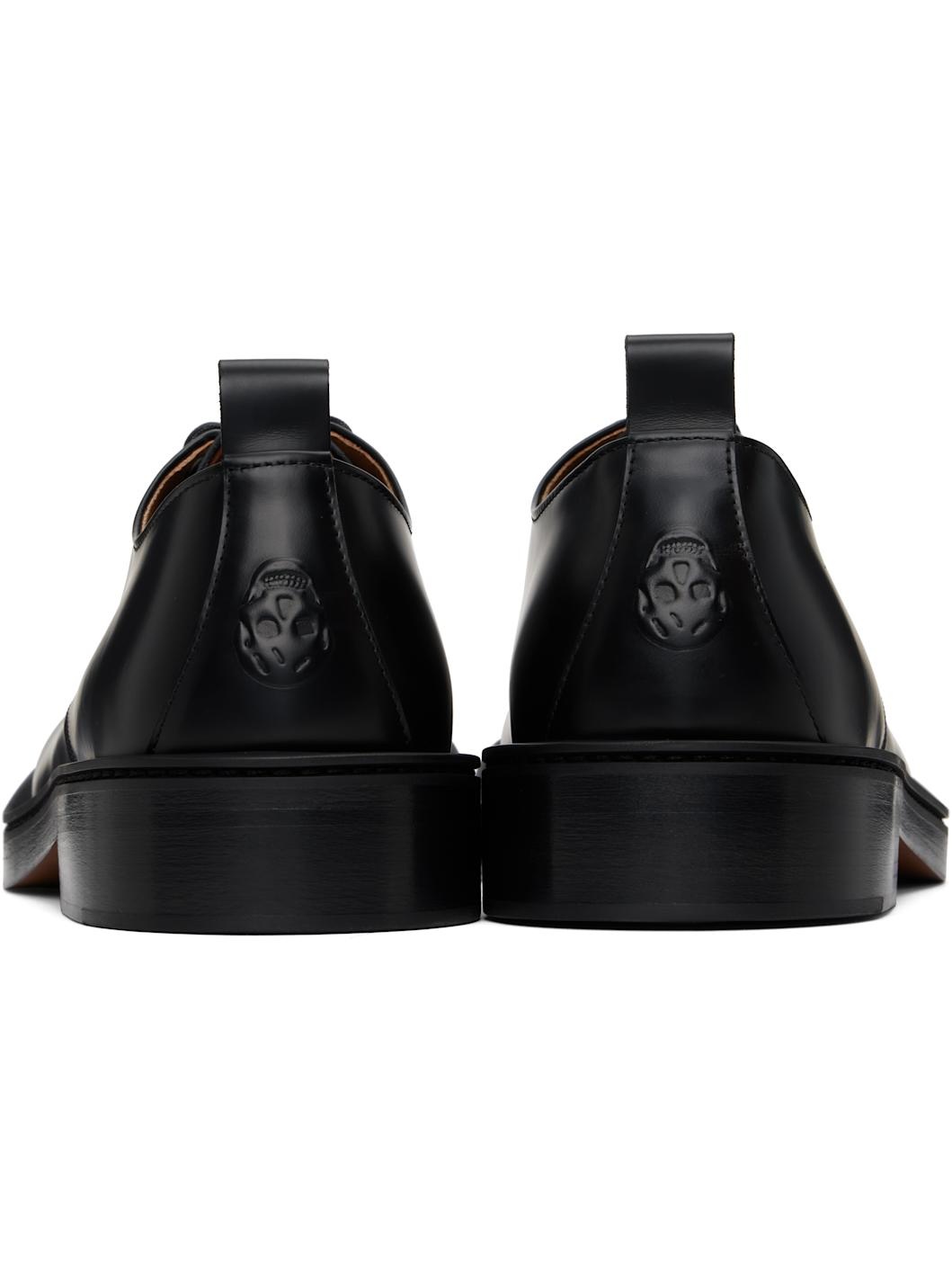 Black Trunk Lace Up Derbys - 2