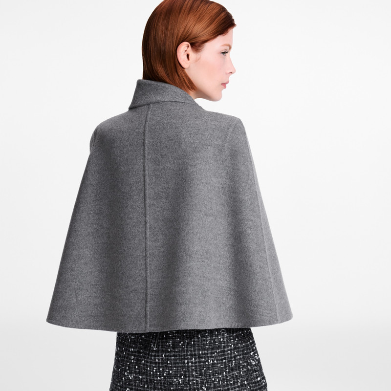 Asymmetrical Collar Cape 5