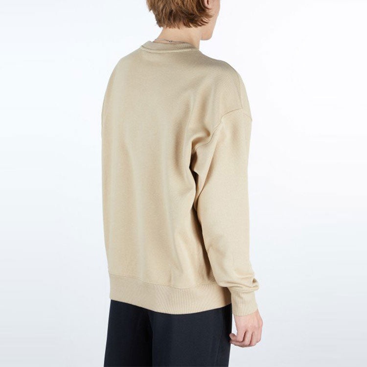PUMA x Maison Kitsune Unisex Breathable Knitting Round-Neck Sweatshirt Khaki 532324-96 - 6