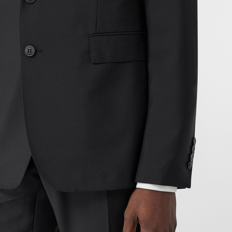 Slim Fit Wool Mohair Suit 5