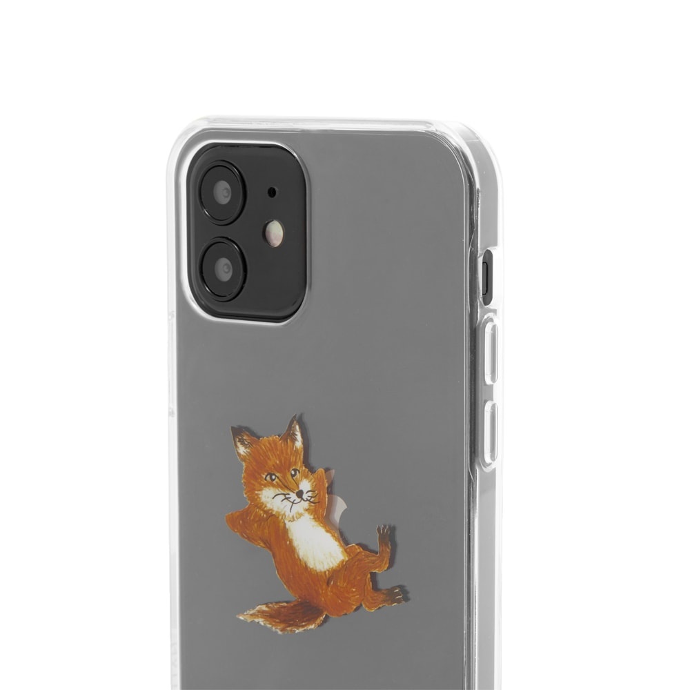 Maison Kitsuné x Native Union Chillax Fox Transparent iPhone 12 Case - 2