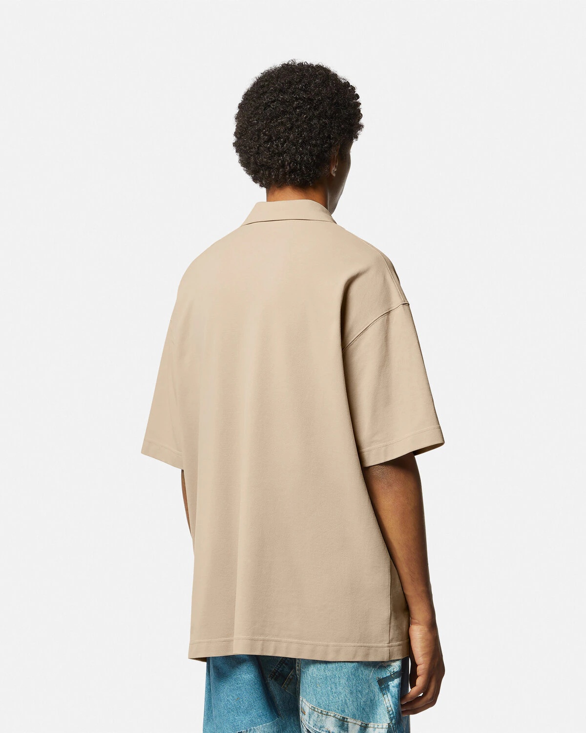 Piece Number Logo Polo Shirt - 5