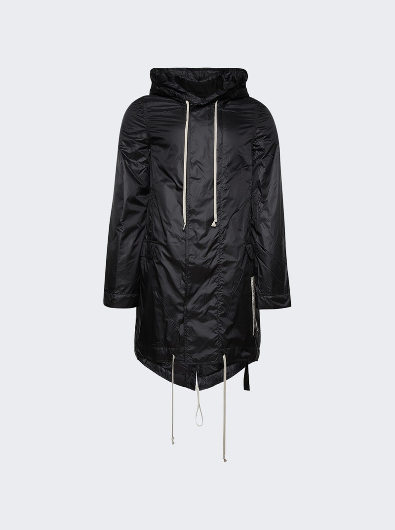 DRKSHDW Long Parka Coat Black - 1