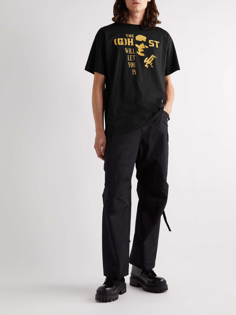 Raf Simons Printed Cotton-Jersey T-Shirt outlook