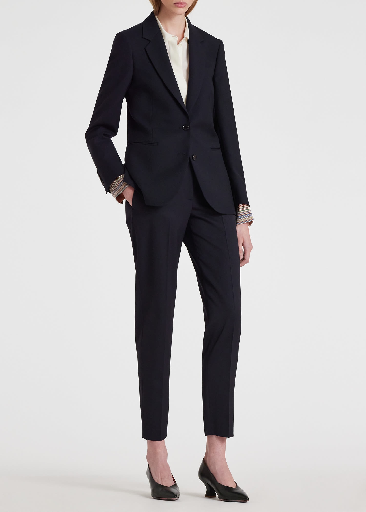 A Suit To Travel In - Two-Button Wool Blazer - 6